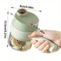 4-in-1 Electric Food Chopper Portable Kitchen Prep Tool for Quick Meal Preparation