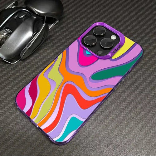 Abstract Wavy Pattern Phone Case with Modern Style for Trendy Everyday Protection