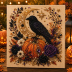 Halloween Ghost Pearl Art DIY Kit for Spooky Fall Home Decor