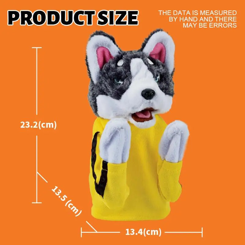 Animal Boxing Hand Puppet Toy for Kids Interactive Battle Play