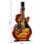Rock Guitar Whiskey Decanter Gift for Music Lovers and Home Bars