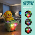 Interactive DJ Dancing Duck Toy with Music Lights for Toddlers and Kids