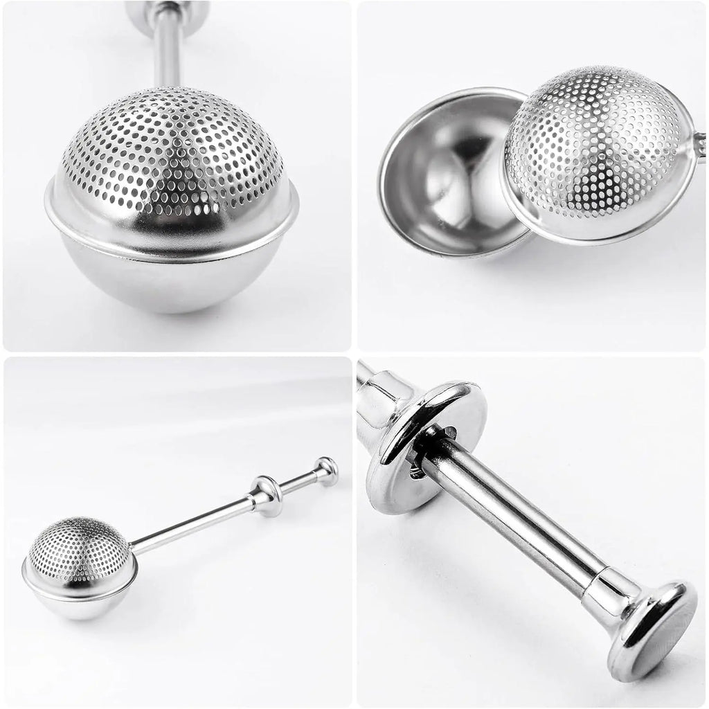 Stainless Steel Flour Duster Tool for Easy Baking and Powdered Sugar Decorating
