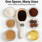 Digital Measuring Scoop Scale for Cooking Baking Pet Food and Kitchen Prep
