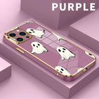 Ghost Pattern Shockproof Phone Case for Halloween Style and Everyday Protection