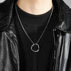 Crown of Thorns Pendant Necklace for Christian Faith and Hip Hop Jewelry