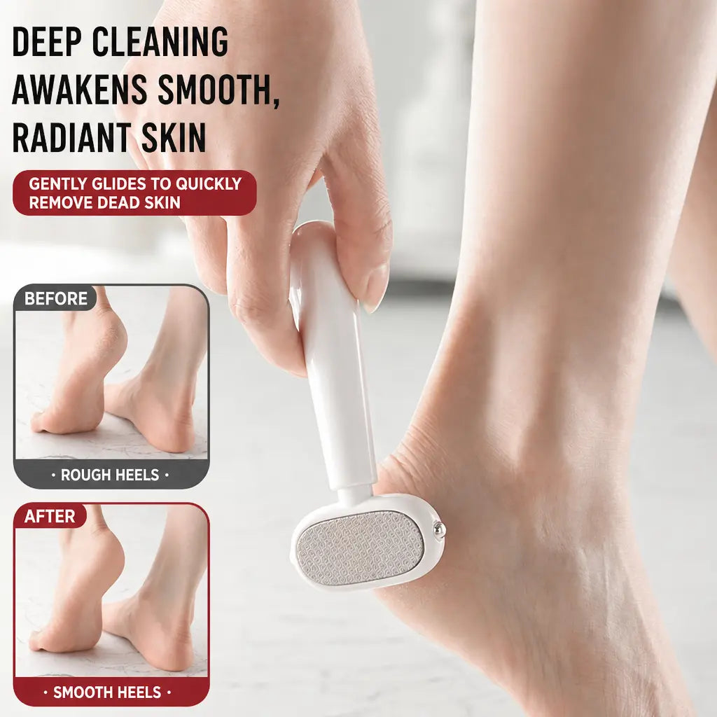 Compact Foot Scraper Tool for Smooth Heels and Easy At-Home Foot Care
