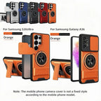 Military-Grade Rotating Ring Case for Samsung Galaxy S25/24/23/22/21 Ultra