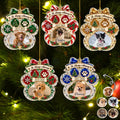 Personalized Acrylic Ornament, In Loving Memory Dog Portrait for Christmas Tree, Unique Gift for Pet Owners - 1