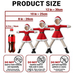 Personalized Photo Squishy Plush Doll, Playful Elf Poses in a Cozy Christmas Room, Unique Gift for Family - 2