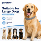 Gainstarx Adjustable Fresh Scent Dog Collar – Comfortable Lightweight Pet Collar for Large Dogs (Over 18 lbs)