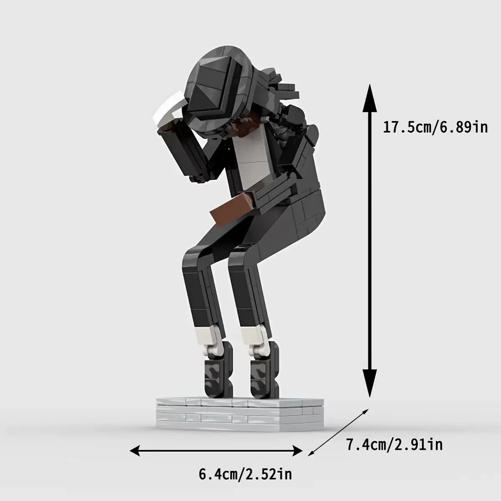 Classic Dance Pose Building Block Figure Gift for Pop Music Fans