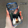 Ghost Campfire Pattern Phone Case with Shockproof Protective Cover for iPhone