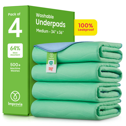 Alèses imperméables réutilisables – Coussinets anti-fuite haute absorption pour lit, canapé et sol