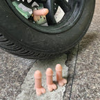 4-PCS Funny Tire Valve Stem Caps for Cars Bikes and Motorcycles with Creative Style