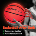 Glow-In-The-Dark LED Basketball for Night Games and Gifts