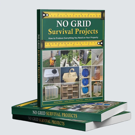 Projets de survie hors réseau | Préparation SHTF, vie autonome et informations sur l'autosuffisance | Survivre dans un monde sans électricité | 288 pages, couverture souple