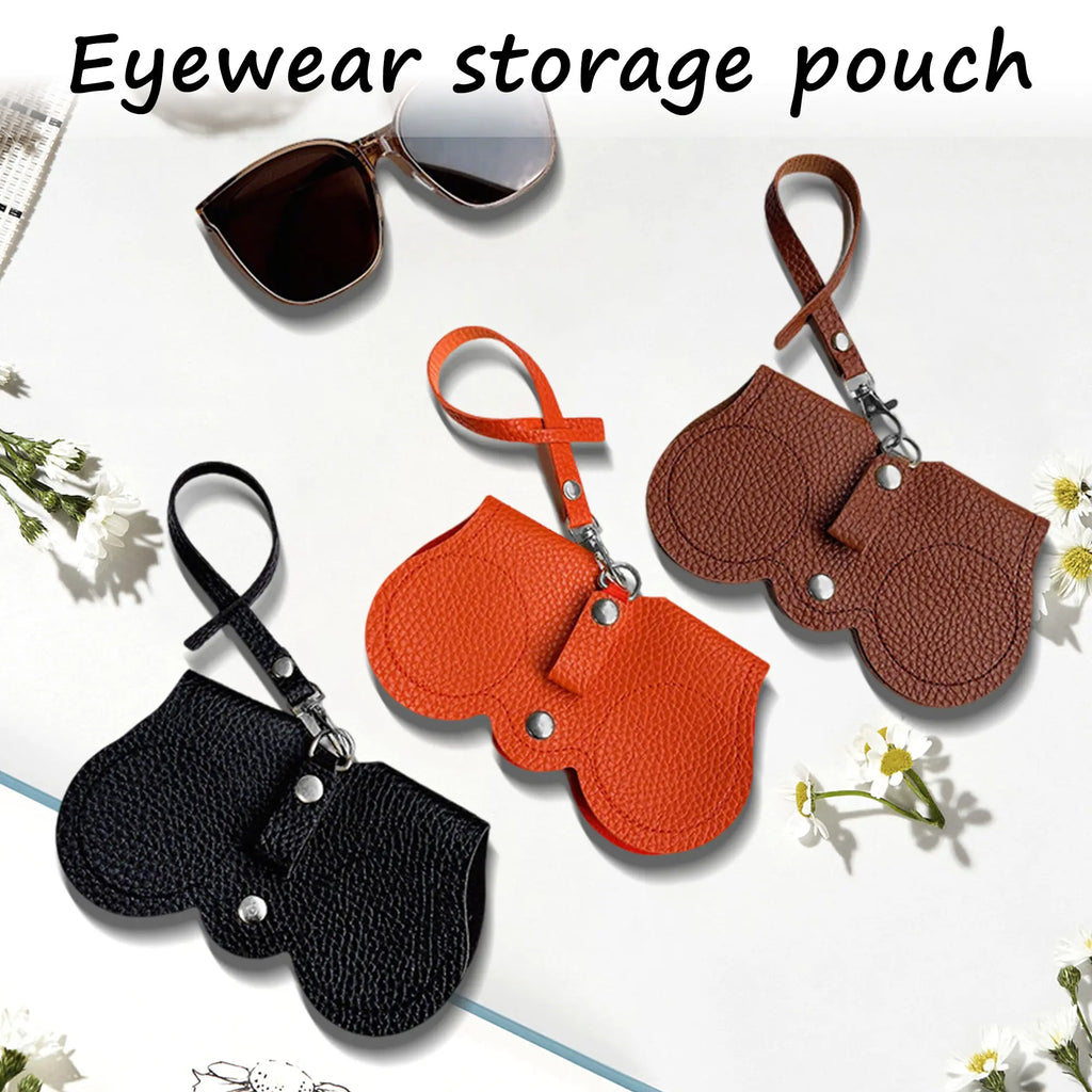 Portable Sunglasses Case with Belt Clip for Travel and Everyday Carry
