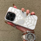 Spider Web Pattern Phone Case with Shockproof Protection for Trendy Everyday Style