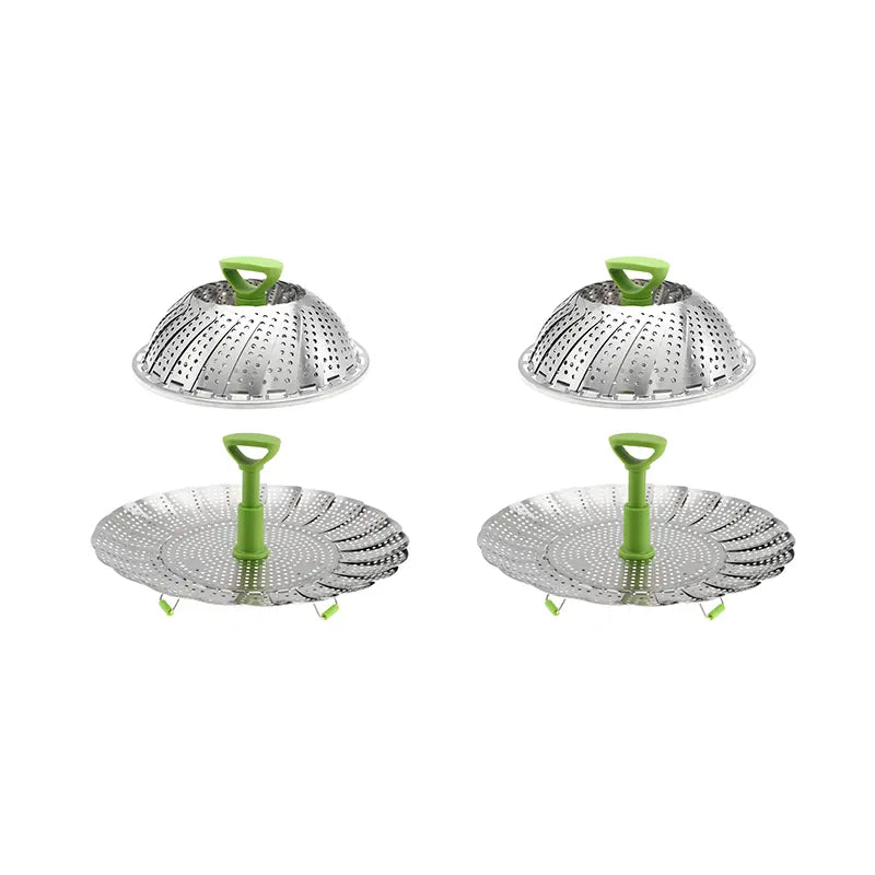Expandable Stainless Steel Vegetable Steamer Basket for Healthy Cooking and Easy Kitchen Prep