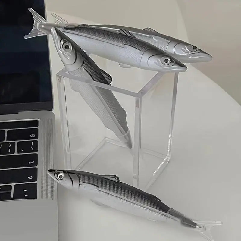Cute Fish Shaped Ballpoint Pen Creative Ocean Inspired Stationery Gift