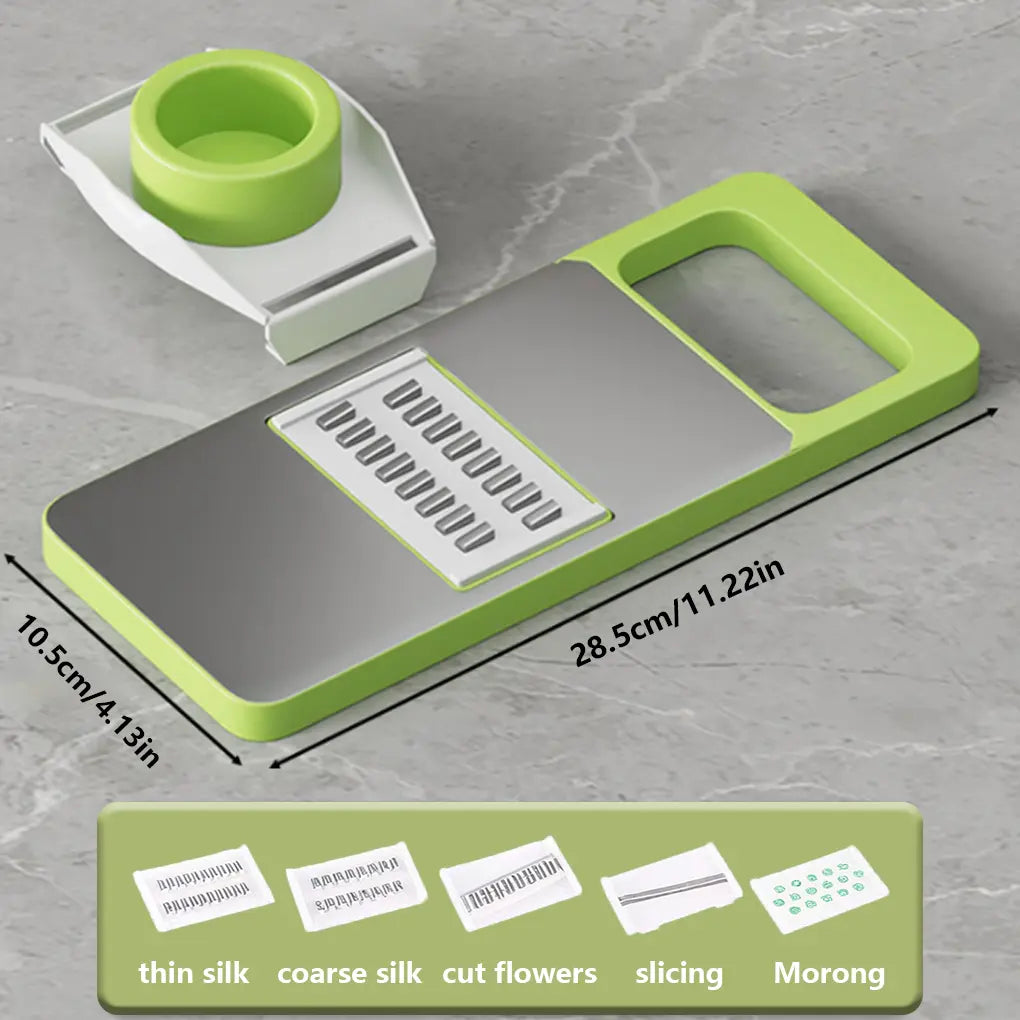 Multi-Function Vegetable Slicer with Adjustable Blades for Fast Kitchen Prep