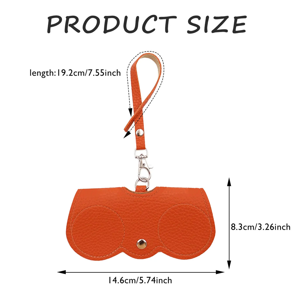 Portable Sunglasses Case with Belt Clip for Travel and Everyday Carry