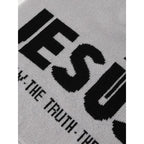 Christian Jesus Faith Knit Beanie for Winter Streetwear and Cold Weather Outfits