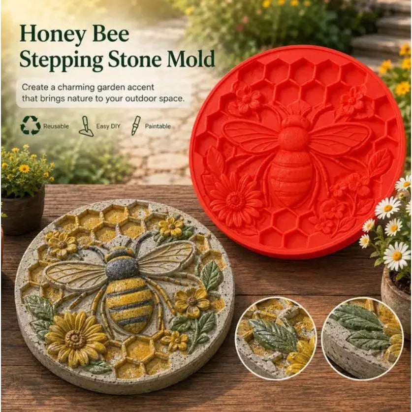 Reusable Octopus Stepping Stone Mold for DIY Garden Pathway Decor