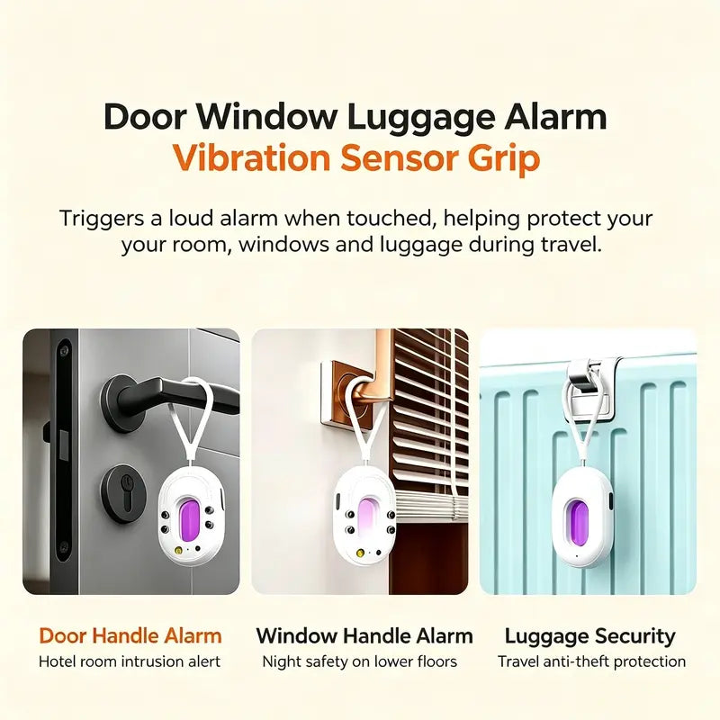 Portable Hidden Camera Detector with Infrared Lens Finder for Travel Privacy Protection