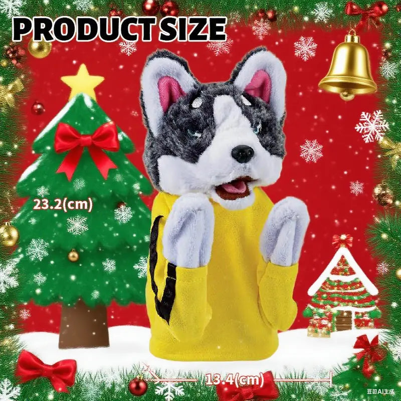 Animal Boxing Hand Puppet Toy for Kids Interactive Battle Play
