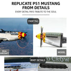 P-40 Warhawk Plane Car Air Freshener | Vintage Fighter Jet Vent Clip for Men