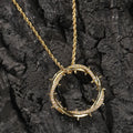Crown of Thorns Pendant Necklace for Christian Faith and Hip Hop Jewelry