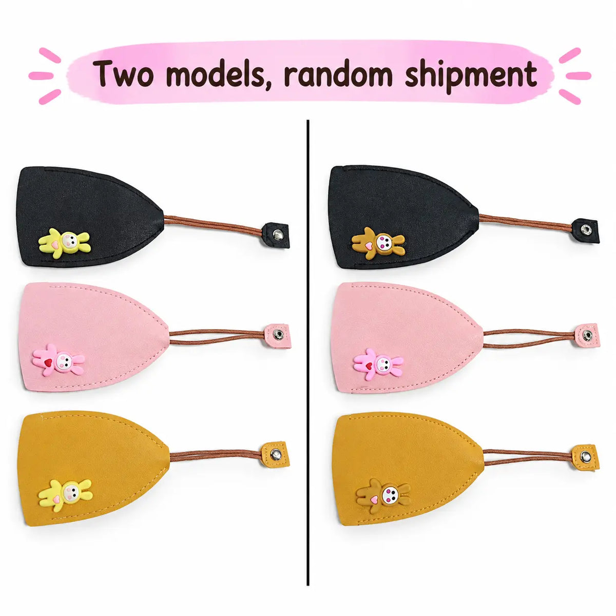 Cute Cartoon Pull Out Key Case for Scratch Protection and Everyday Carry