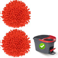 Chenille Duster Replacement Heads for O-Cedar Mop, Long-Handle Dry Cleaning Refills