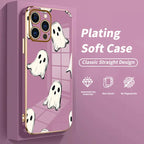Ghost Pattern Shockproof Phone Case for Halloween Style and Everyday Protection