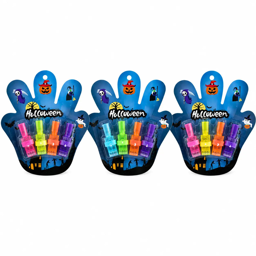 Halloween Finger Projector Rings Set for Trick or Treat Party Favors