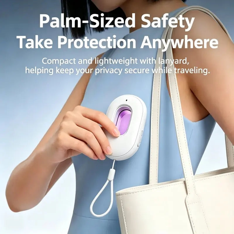 Portable Hidden Camera Detector with Infrared Lens Finder for Travel Privacy Protection