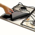 Reusable Non-Stick Gas Stove Burner Covers for Easy Kitchen Cleaning