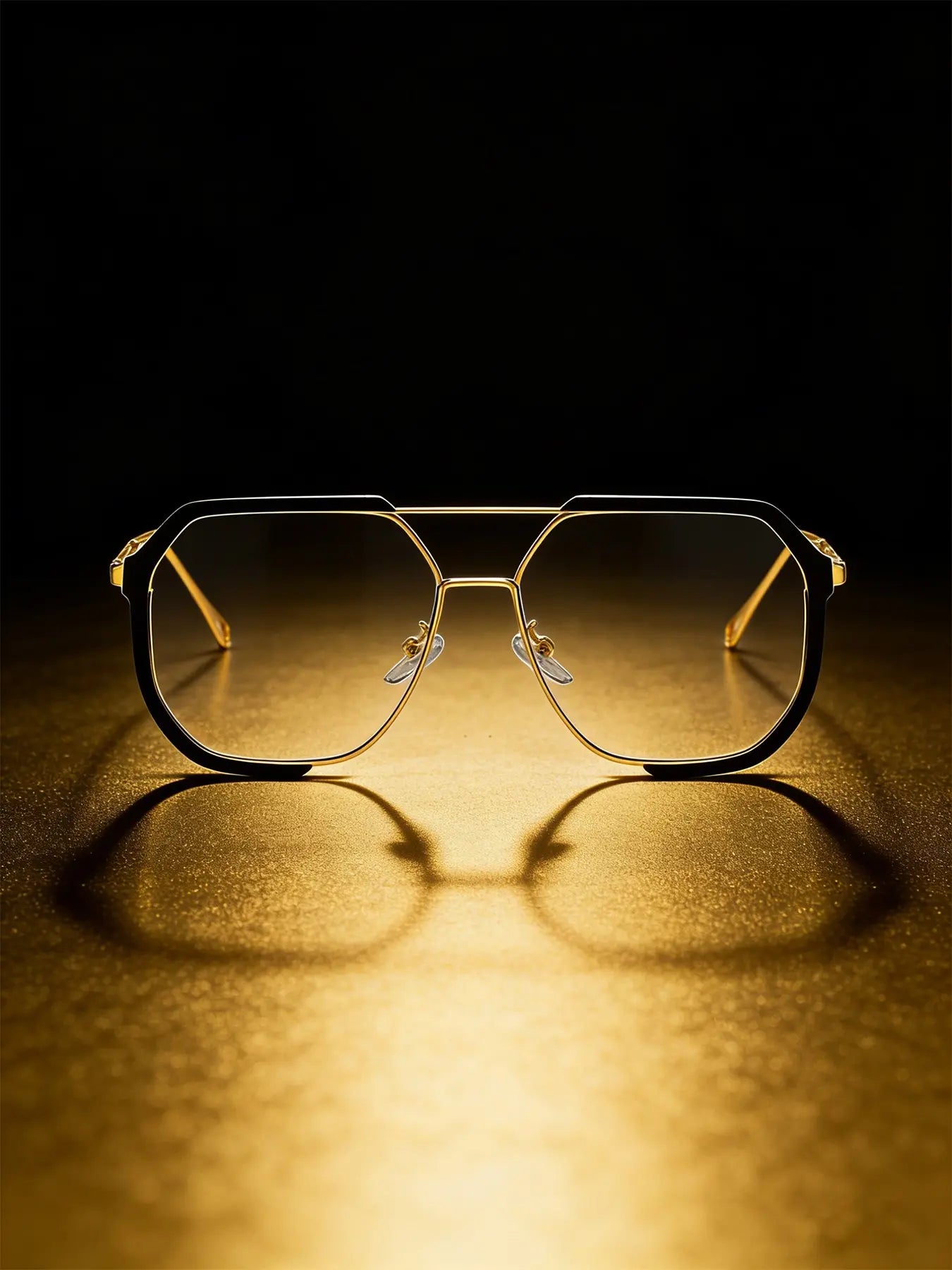 Modern Square Frame Fashion Glasses for Trendy Everyday Streetwear Style