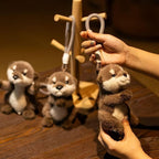 Viral Vibe Soft Plush Otter Keychain Realistic Stuffed Animal Bag Charm Lightweight Backpack Pendant  Viral Vibe Soft Plush Otter Keychain Realistic Stuffed Animal Bag Charm Lightweight Backpack Pendant  Viral Vibe Soft Plush Otter Keychain Realist