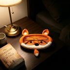 Cute Crochet Animal Glasses Holder for Stylish Eyewear Storage and Desk Decor