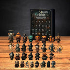 Halloween Countdown Advent Calendar Blind Bag Figurine Set for Horror Fans