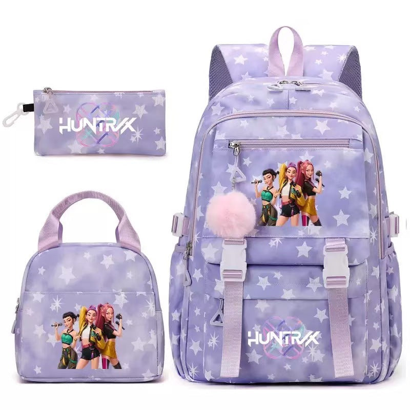 Girls' Cute Multi-Function School Backpack – Laptop & Tablet Protection Bag, Travel Backpack for Electronics