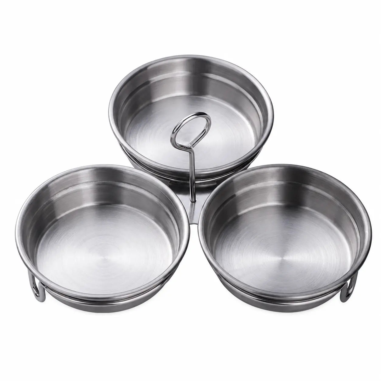 Stainless Steel 3-Cup Egg Poacher Set for Easy Breakfast Cooking
