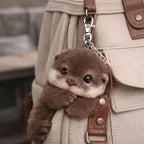 Viral Vibe Soft Plush Otter Keychain Realistic Stuffed Animal Bag Charm Lightweight Backpack Pendant  Viral Vibe Soft Plush Otter Keychain Realistic Stuffed Animal Bag Charm Lightweight Backpack Pendant  Viral Vibe Soft Plush Otter Keychain Realist
