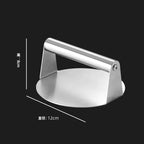 Stainless Steel Smash Burger Press for Flat Top Grill and Easy Cooking