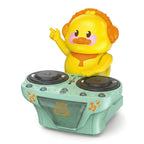 Interactive DJ Dancing Duck Toy with Music Lights for Toddlers and Kids