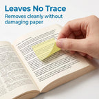 12 Boxes of Glittery Transparent Pull-Out Sticky Notes (960 Sheets Total) – Sparkly Office Stationery with Strong Adhesion, No Residue, Reusable Up to 50 Times per Sheet
