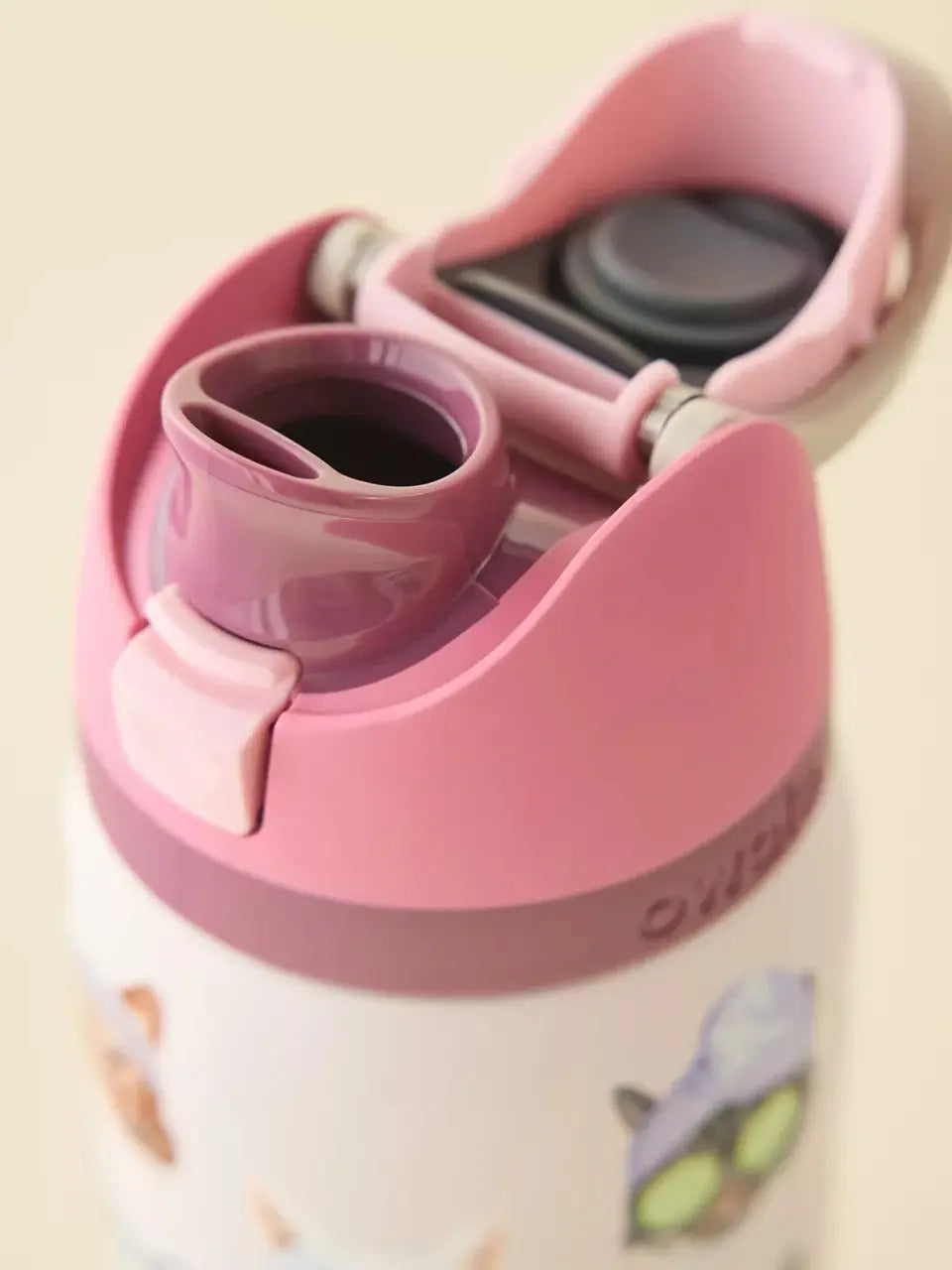 Cute Cat Collage 32 oz Insulated Stainless Steel Water Bottle with Straw